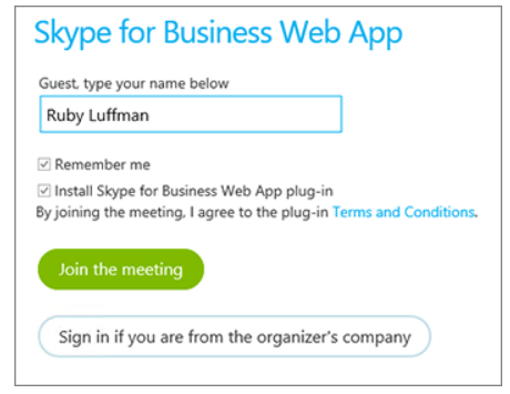 Skype Web App Presenting On A Mac